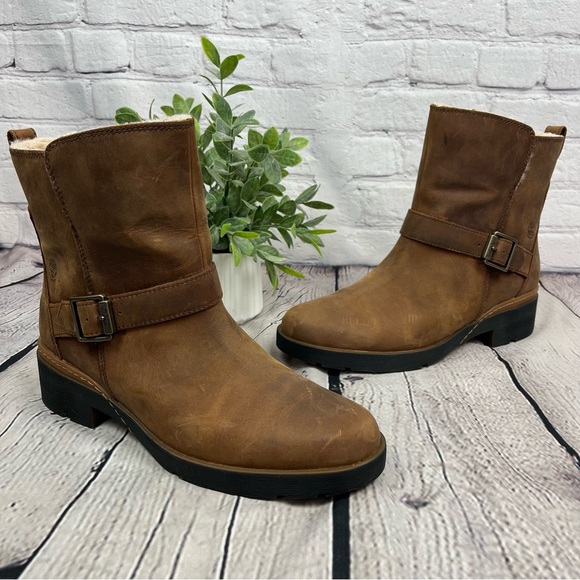 NIB Timberland Graceyn Waterproof Chukka Biker Boots Sz 10 - Picture 13 of 13